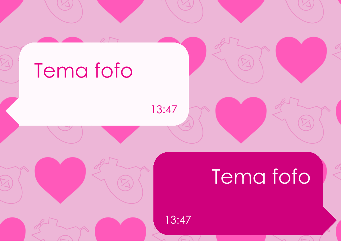 Tema fofo